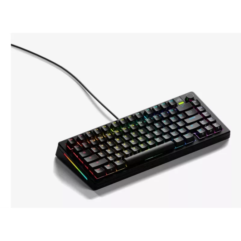 Teclado Glorious Gaming GMMK 3 Prebuilt USB QWERTY inglês dos EUA preto