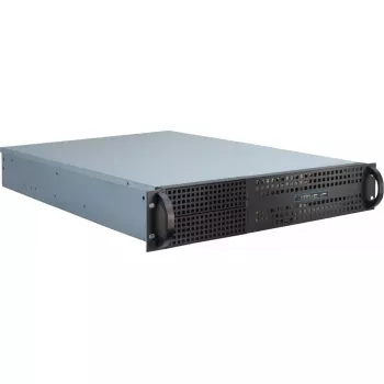 Caixa de servidor Inter-Tech 2U-2129N Rack preto, prateado
