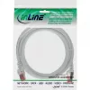 Cabo de rede InLine S/FTP PiMF Cat.6 250MHz PVC cobre branco 3m