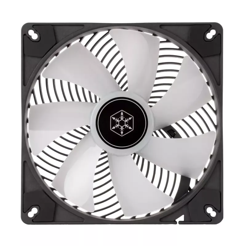 Ventoinha de caixa SilverStone Air Penetrator 140i ARGB, 140 mm, preta, SST-AP140I-ARGB