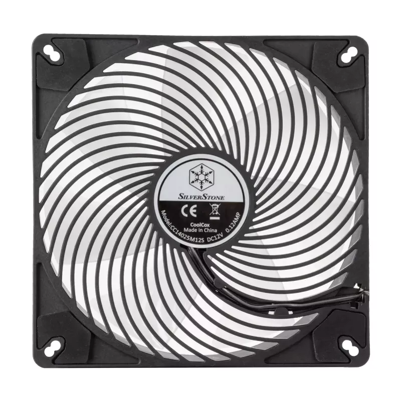 Ventoinha de caixa SilverStone Air Penetrator 140i ARGB, 140 mm, preta, SST-AP140I-ARGB