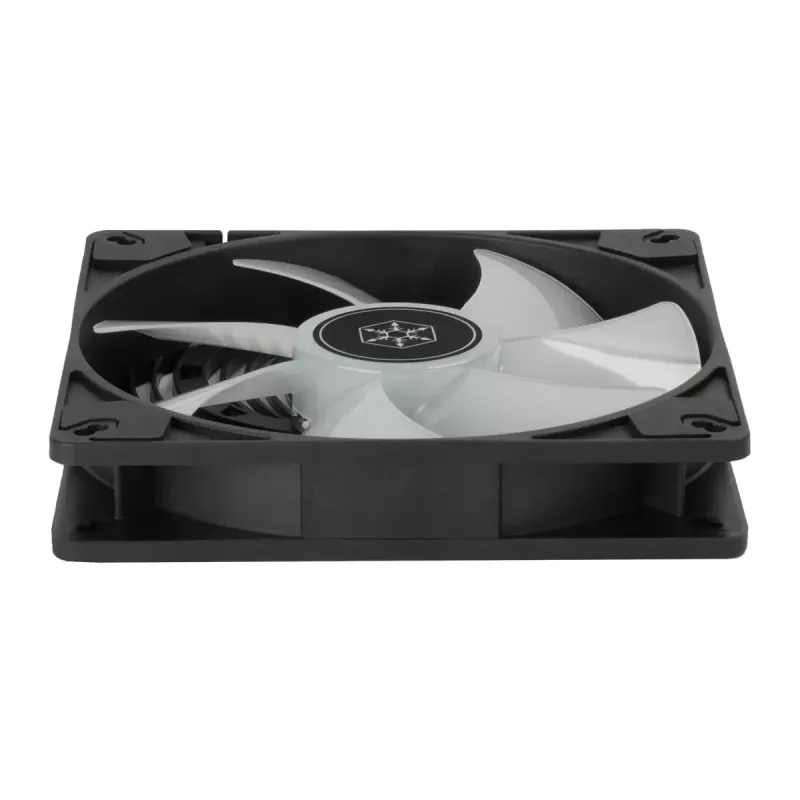 Ventoinha de caixa SilverStone Air Penetrator 140i ARGB, 140 mm, preta, SST-AP140I-ARGB