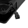 Ventoinha de caixa SilverStone Air Penetrator 140i ARGB, 140 mm, preta, SST-AP140I-ARGB