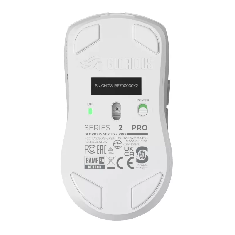 Rato gaming Glorious Glorious Series 2 PRO 4K/8K Hz Wireless – branco