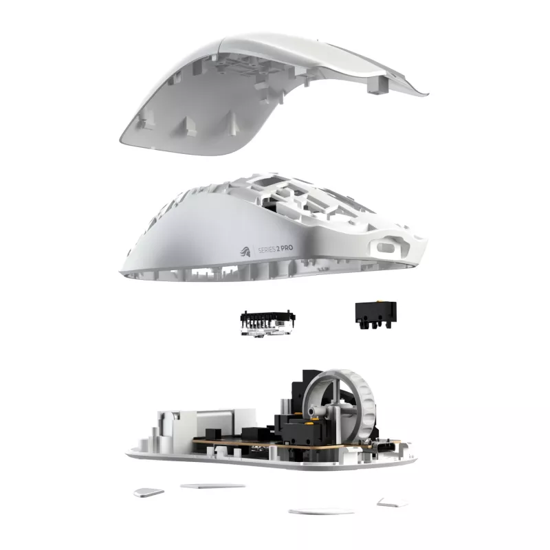 Rato gaming Glorious Glorious Series 2 PRO 4K/8K Hz Wireless – branco