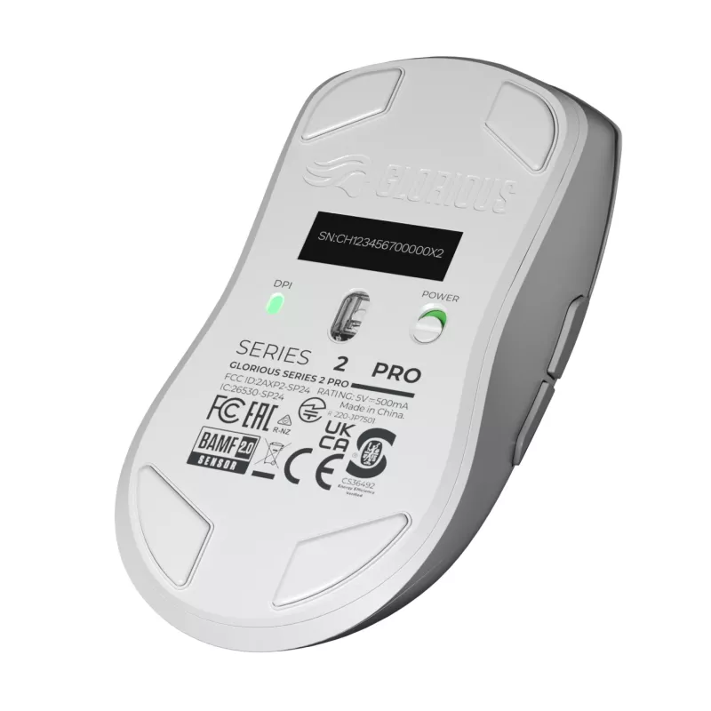 Rato gaming Glorious Glorious Series 2 PRO 4K/8K Hz Wireless – branco