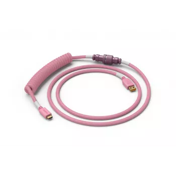Glorious Gaming Coiled rosa 1,37 m