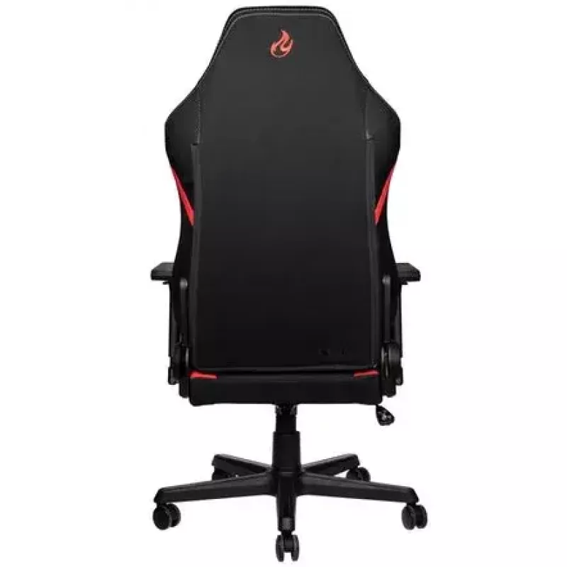 Nitro Concepts X1000 NC-X1000-BR cadeira gaming, em forma de T, com inclinação, Inferno Red
