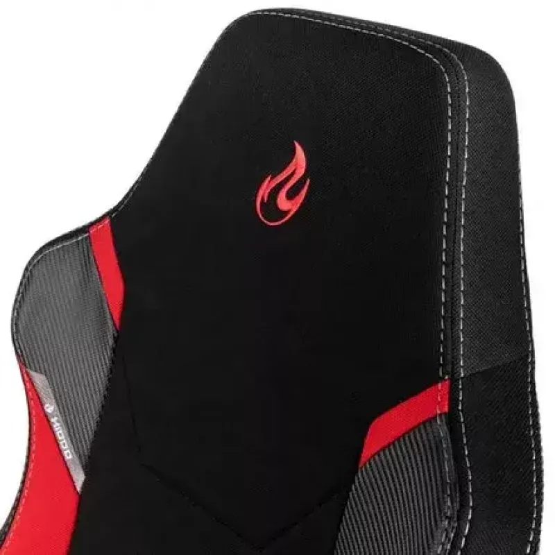 Nitro Concepts X1000 NC-X1000-BR cadeira gaming, em forma de T, com inclinação, Inferno Red