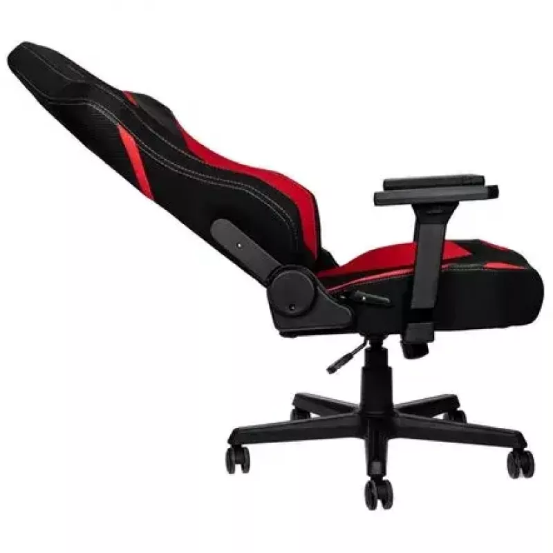 Nitro Concepts X1000 NC-X1000-BR cadeira gaming, em forma de T, com inclinação, Inferno Red