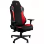 Nitro Concepts X1000 NC-X1000-BR cadeira gaming, em forma de T, com inclinação, Inferno Red
