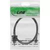 Cabo Micro-USB 2.0 InLine ficha USB Type-A / ficha Micro-B, preto, 1,5 m
