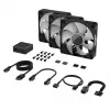 Ventoinha Corsair iCUE LINK RX120 RGB 12 cm 400-2100 rpm rolamento magnético