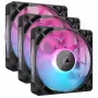 Ventoinha Corsair iCUE LINK RX120 RGB 12 cm 400-2100 rpm rolamento magnético