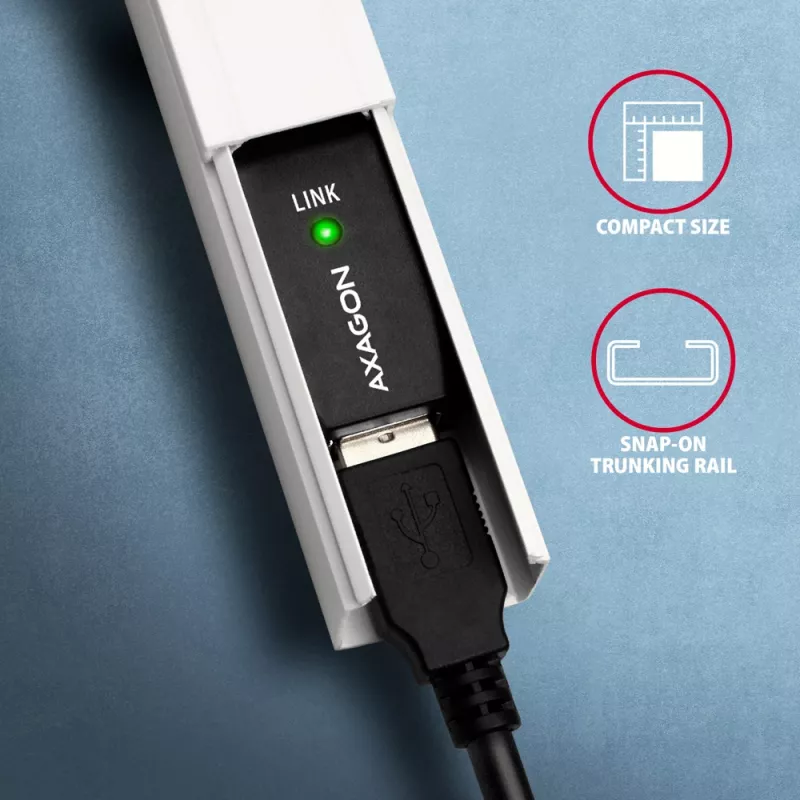 Cabo de extensão/repetidor ativo Axagon ADR-215 USB 2.0 A-M -> A-F 15 m