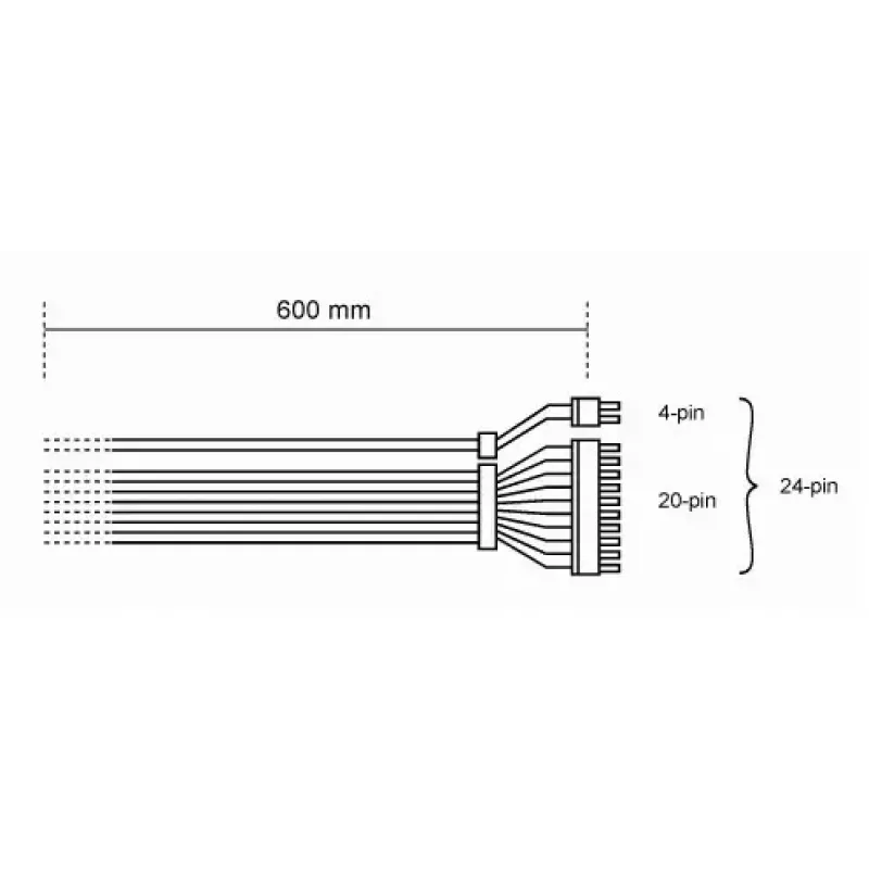 Cabo be quiet! CB-6620 0,61 m