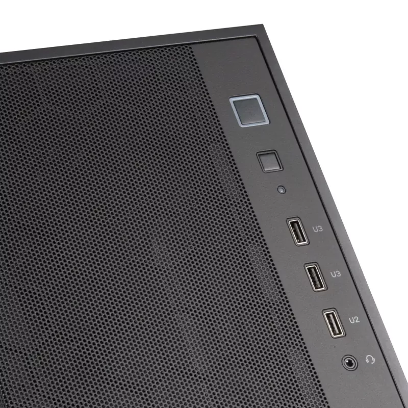 Caixa de PC Silverstone FARA R1 Midi Tower preto