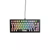 Glorious Gaming GMMK 3 75% Barebones com fios preto – ISO, 75%, com fios, USB, LED RGB, preto