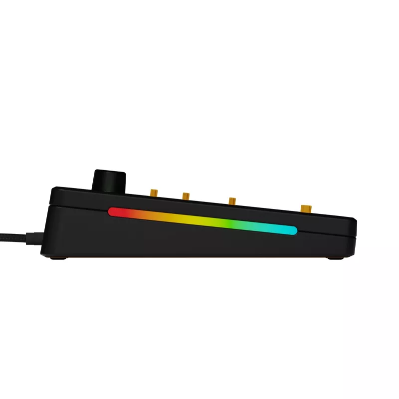 Glorious Gaming GMMK 3 75% Barebones com fios preto – ISO, 75%, com fios, USB, LED RGB, preto