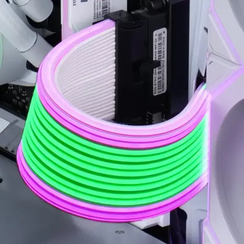 Lian Li Strimer Wireless PW8-1W-CPU cabo CPU RGB 2x 8 pinos