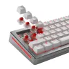Interruptores de teclado GLORIOUS Fox HE — 36 unid., policarbonato, vermelho translúcido, compatível com GMMK 3 HE