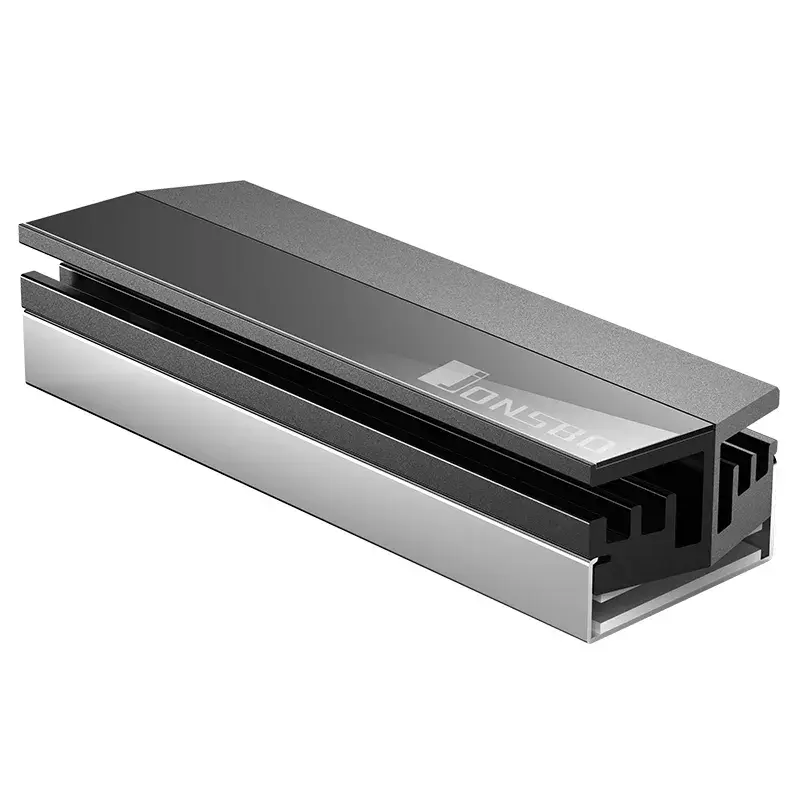 Jonsbo M.2 GREY dissipador passivo para SSD M.2, 1 un., cinzento/preto
