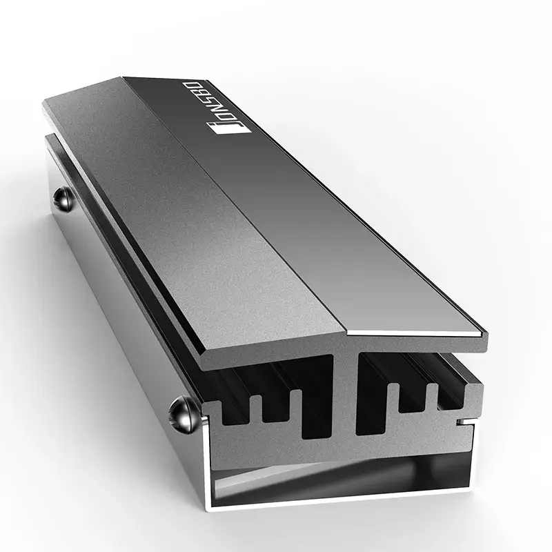 Jonsbo M.2 GREY dissipador passivo para SSD M.2, 1 un., cinzento/preto