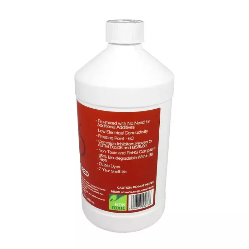 Refrigerante XSPC EC6, líquido de refrigeração para PC, vermelho, 1 L