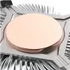 Dissipador de CPU Akasa Al LGA1700 para Thin Mini-ITX — dissipador de alumínio plano