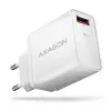Carregador de parede Axagon ACU-QC19W 1x QC3.0/AFC/FCP/SMART 19W branco
