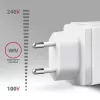 Carregador de parede Axagon ACU-QC19W 1x QC3.0/AFC/FCP/SMART 19W branco