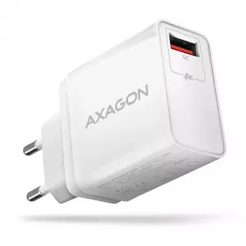 Carregador de parede Axagon ACU-QC19W 1x QC3.0/AFC/FCP/SMART 19W branco