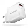 Carregador de parede Axagon ACU-QC19W 1x QC3.0/AFC/FCP/SMART 19W branco
