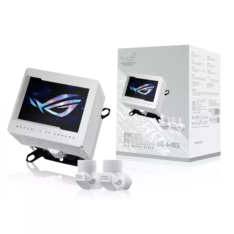 ASUS ROG RYUJIN III WB White Edition bloco de água