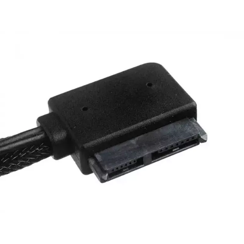 Cabo SilverStone CP10 0,5 m SATA 6-Pin Slimline conector macho