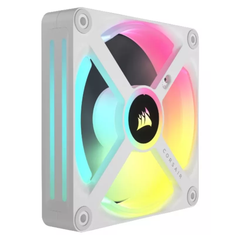 Ventoinha para caixa de computador CORSAIR 12 cm branca 3 unidades (co-9051006-ww)