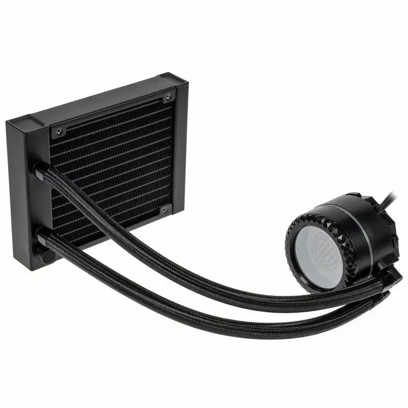 Conjunto de refrigeração líquida Kolink Umbra Void 120 AIO 12 cm, preto