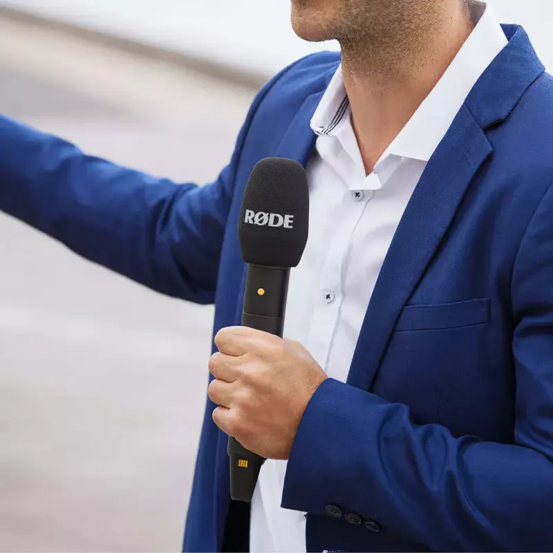 RØDE Interview PRO microfone de condensador sem fios, USB-C, 20 Hz–20 kHz, preto