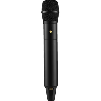 Microfone condensador portátil RØDE Interview Pro — omnidirecional, 48 kHz/32-bit, 32 GB, sem fios, máx. 200 m, preto