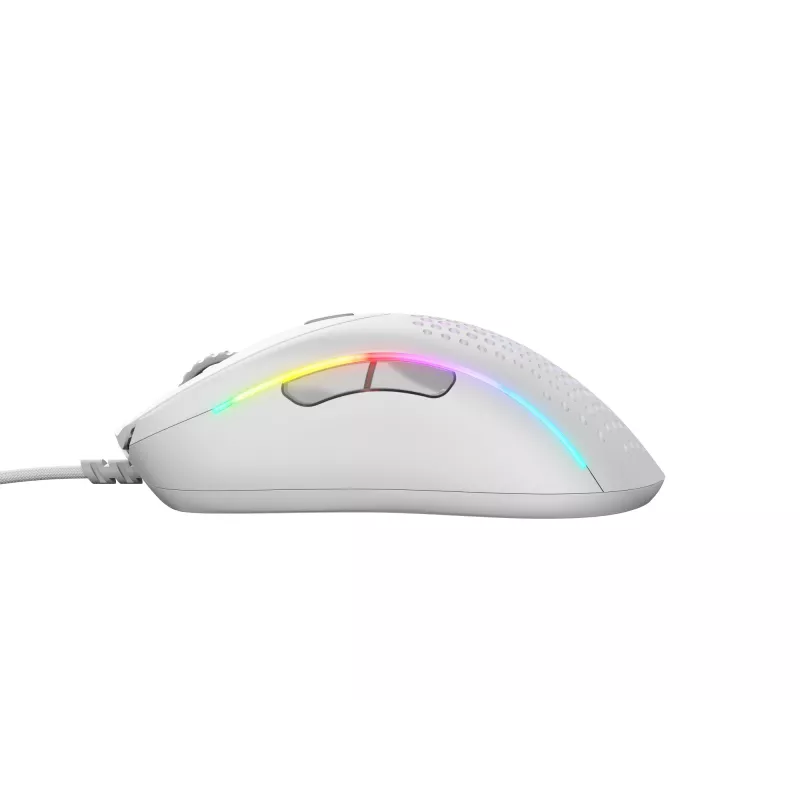Glorious Gaming Glorious Model D 2 Wired - branco mate, destro, ótico, USB Type-A, 26000 DPI, branco