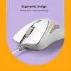 Glorious Gaming Glorious Model D 2 Wired - branco mate, destro, ótico, USB Type-A, 26000 DPI, branco