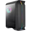 Caixa de gaming Aerocool GLADIATOR DUO ATX 3x ventoinhas ARGB 12cm, Midi Tower, PC, preto, ATX, micro ATX, Mini-ITX, ABS, SPCC, Gaming