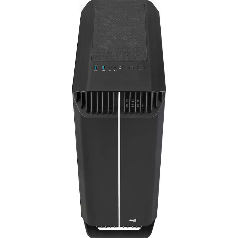 Caixa de gaming Aerocool GLADIATOR DUO ATX 3x ventoinhas ARGB 12cm, Midi Tower, PC, preto, ATX, micro ATX, Mini-ITX, ABS, SPCC, Gaming