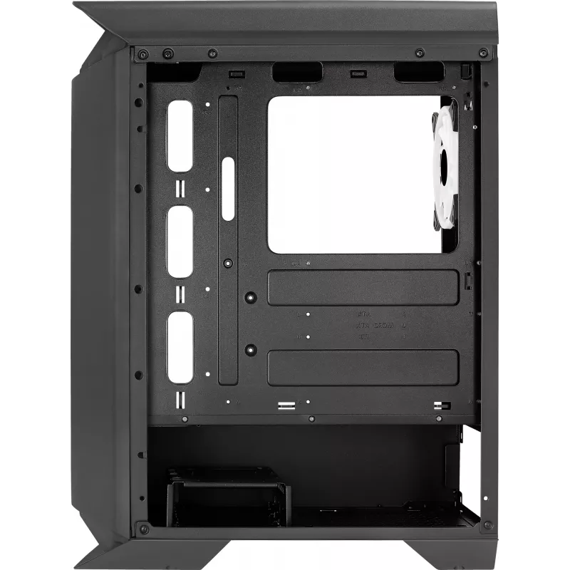 Caixa de gaming Aerocool GLADIATOR DUO ATX 3x ventoinhas ARGB 12cm, Midi Tower, PC, preto, ATX, micro ATX, Mini-ITX, ABS, SPCC, Gaming