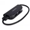 Hub de interfaces Axagon HUE-X4B USB 2.0 480 Mbit/s preto