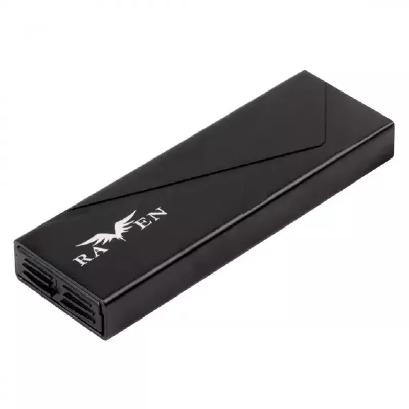 Caixa para SSD Silverstone SST-RVS03 M.2 preto USB Type-C 10 Gbit/s
