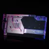 Refrigerador de água + backplate Phanteks Glacier G40 acrílico cobre preto transparente