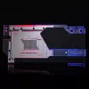 Refrigerador de água + backplate Phanteks Glacier G40 acrílico cobre preto transparente