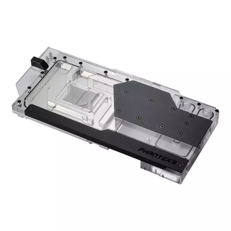 Refrigerador de água + backplate Phanteks Glacier G40 acrílico cobre preto transparente