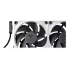 Ventoinha HYTE THICC FP12 12 cm preta branca 3000 rpm